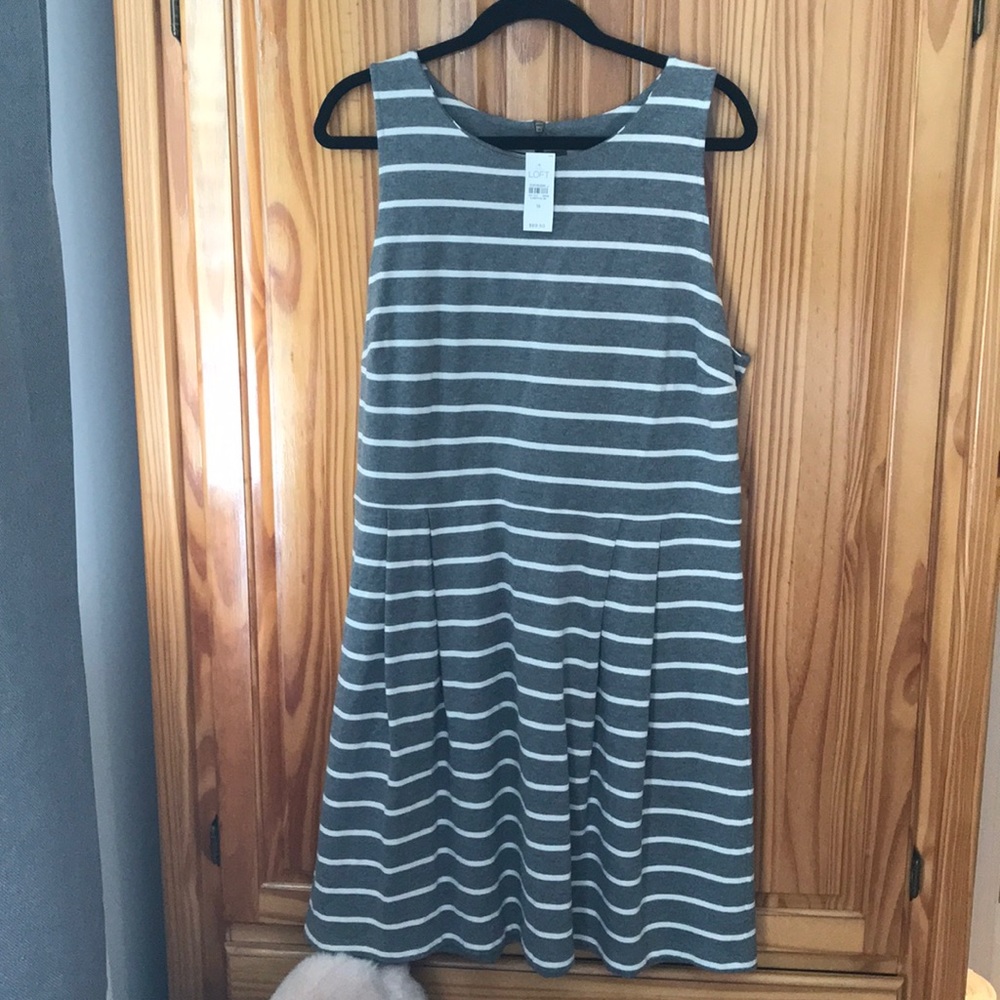 Loft striped dress